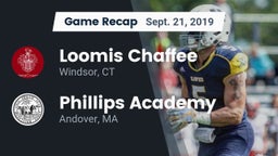 Recap: Loomis Chaffee vs. Phillips Academy 2019