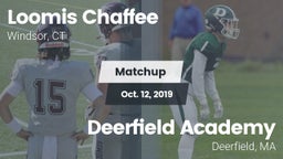 Matchup: Loomis Chaffee Schoo vs. Deerfield Academy  2019