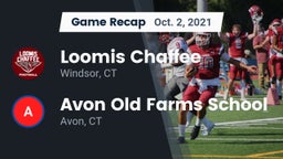 Recap: Loomis Chaffee vs. Avon Old Farms School 2021