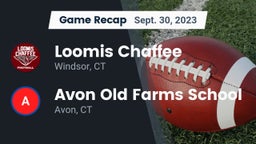 Recap: Loomis Chaffee vs. Avon Old Farms School 2023