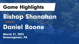 Bishop Shanahan  vs Daniel Boone  Game Highlights - March 21, 2024