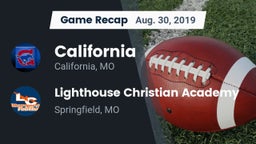 Recap: California  vs. Lighthouse Christian Academy 2019