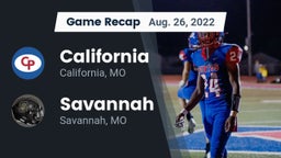 Recap: California  vs. Savannah  2022