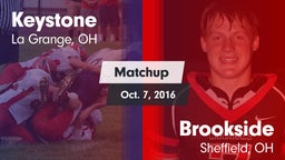 Matchup: Keystone  vs. Brookside  2016