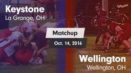 Matchup: Keystone  vs. Wellington  2016