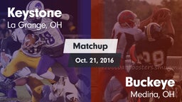 Matchup: Keystone  vs. Buckeye  2016