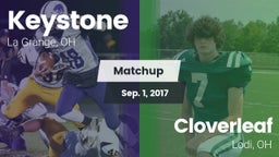 Matchup: Keystone  vs. Cloverleaf  2017
