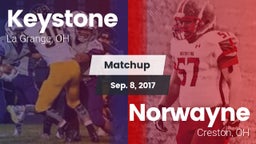 Matchup: Keystone  vs. Norwayne  2017