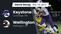 Recap: Keystone  vs. Wellington  2017