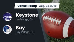 Recap: Keystone  vs. Bay  2018