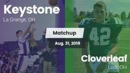 Matchup: Keystone  vs. Cloverleaf  2018