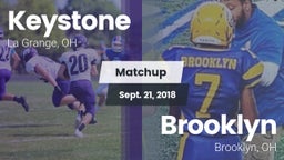 Matchup: Keystone  vs. Brooklyn  2018