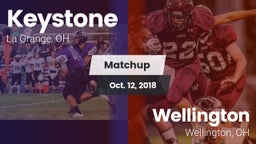 Matchup: Keystone  vs. Wellington  2018