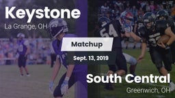 Matchup: Keystone  vs. South Central  2019