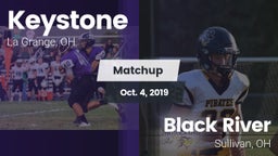 Matchup: Keystone  vs. Black River  2019