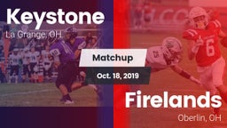 Matchup: Keystone  vs. Firelands  2019