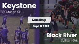 Matchup: Keystone  vs. Black River  2020
