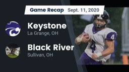 Recap: Keystone  vs. Black River  2020