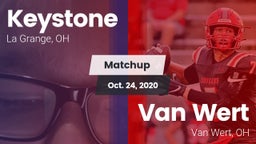Matchup: Keystone  vs. Van Wert  2020