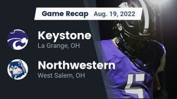 Recap: Keystone  vs. Northwestern  2022