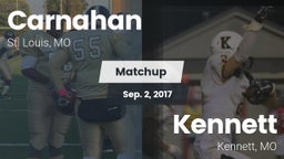 Matchup: Carnahan  vs. Kennett  2017