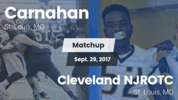 Matchup: Carnahan  vs. Cleveland NJROTC  2017