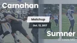 Matchup: Carnahan  vs. Sumner  2017