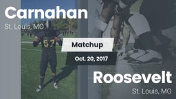 Matchup: Carnahan  vs. Roosevelt 2017