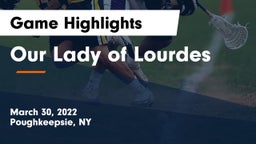 Our Lady of Lourdes  Game Highlights - March 30, 2022