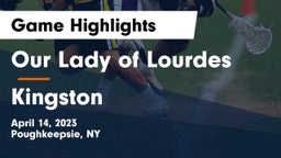 Our Lady of Lourdes  vs Kingston  Game Highlights - April 14, 2023