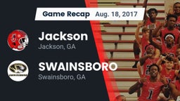 Recap: Jackson  vs. SWAINSBORO  2017