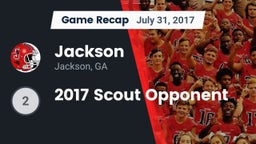 Recap: Jackson  vs. 2017 Scout Opponent 2017