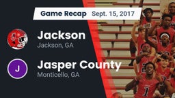Recap: Jackson  vs. Jasper County  2017