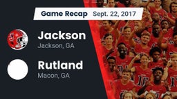 Recap: Jackson  vs. Rutland  2017