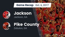 Recap: Jackson  vs. Pike County  2017