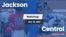 Matchup: Jackson  vs. Central  2017
