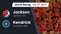 Recap: Jackson  vs. Kendrick  2017