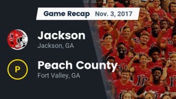 Recap: Jackson  vs. Peach County  2017