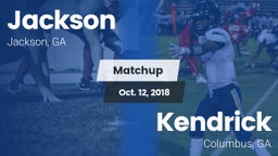 Matchup: Jackson  vs. Kendrick  2018
