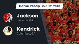Recap: Jackson  vs. Kendrick  2018