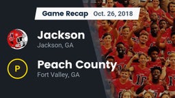Recap: Jackson  vs. Peach County  2018