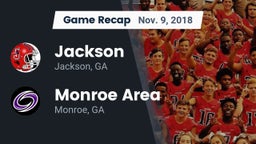 Recap: Jackson  vs. Monroe Area  2018