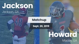 Matchup: Jackson  vs. Howard  2019