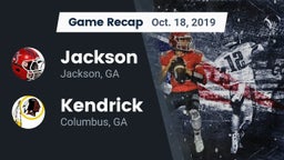 Recap: Jackson  vs. Kendrick  2019