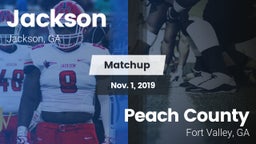 Matchup: Jackson  vs. Peach County  2019
