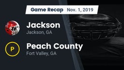 Recap: Jackson  vs. Peach County  2019