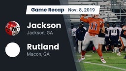 Recap: Jackson  vs. Rutland  2019