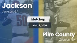 Matchup: Jackson  vs. Pike County  2020