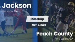 Matchup: Jackson  vs. Peach County  2020