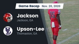 Recap: Jackson  vs. Upson-Lee  2020